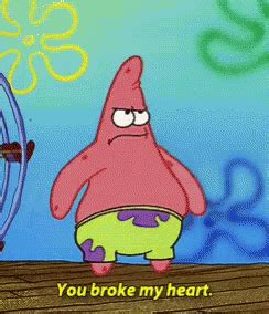 you broke my heart gif.